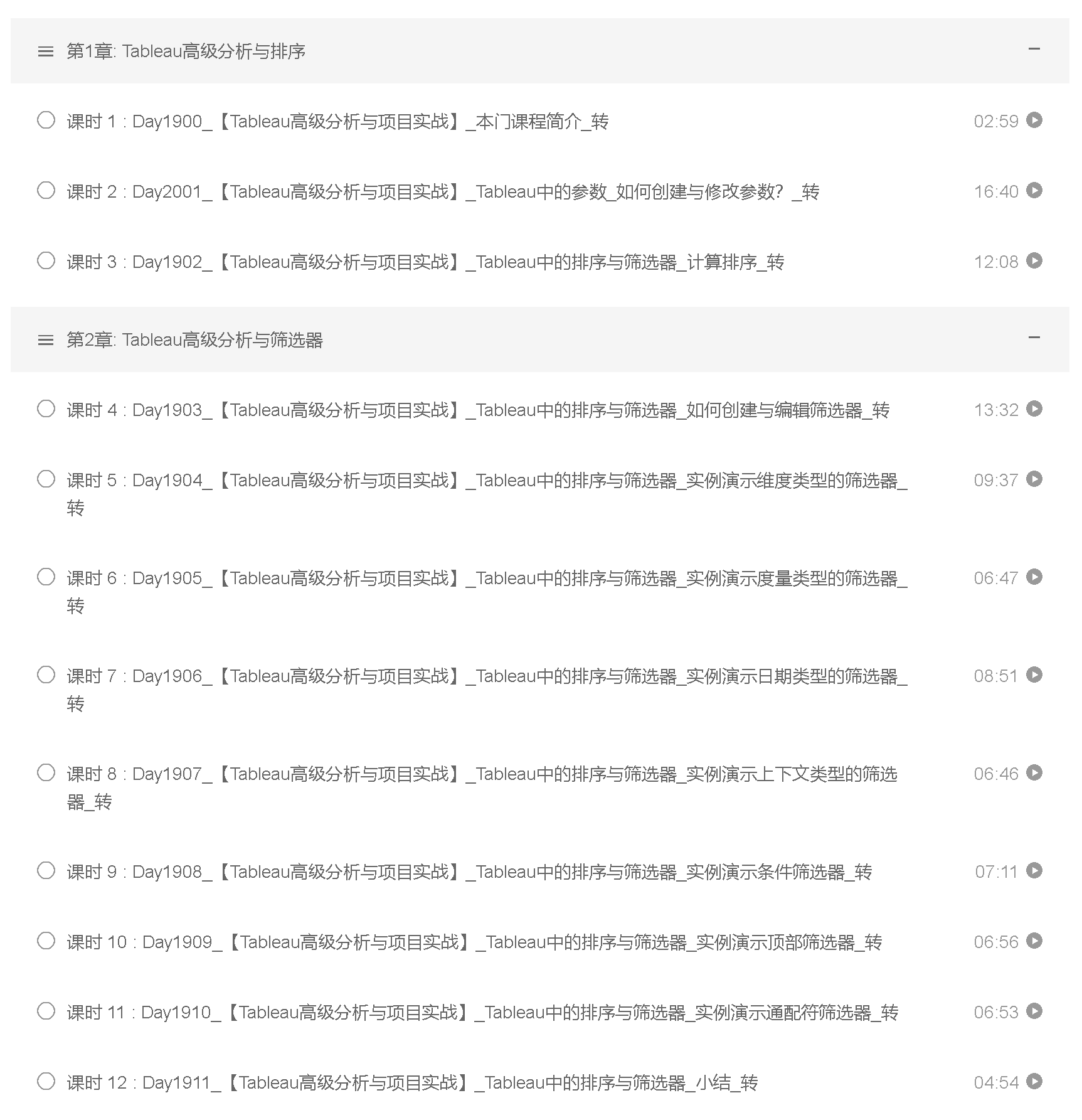 大数据分析师